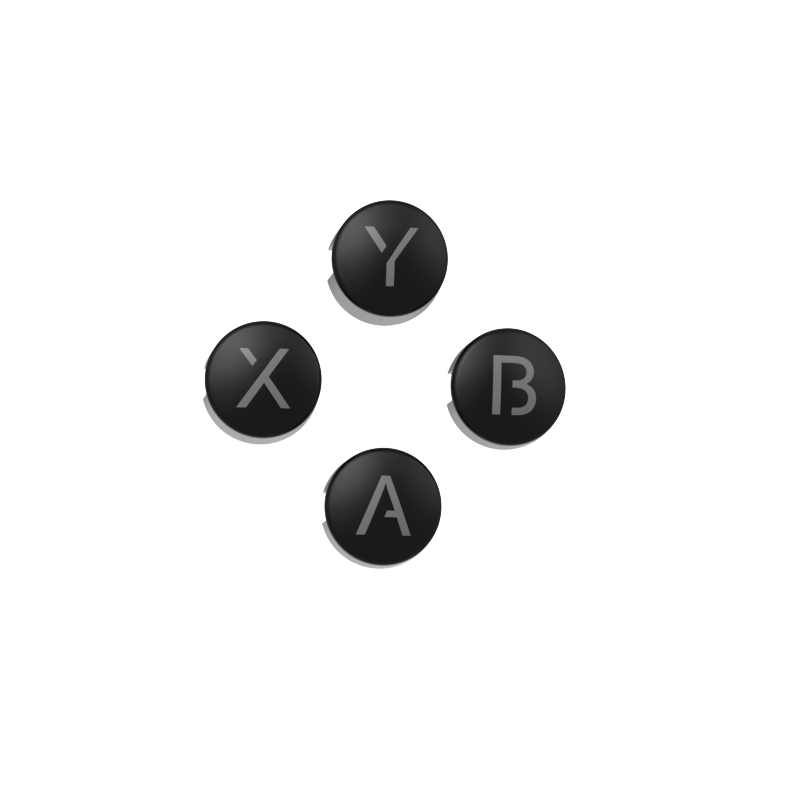 Super Legend Controller ABXY Button Caps