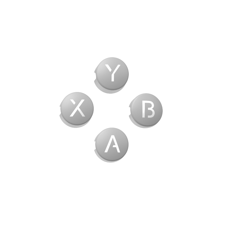 Super Legend Controller ABXY Button Caps